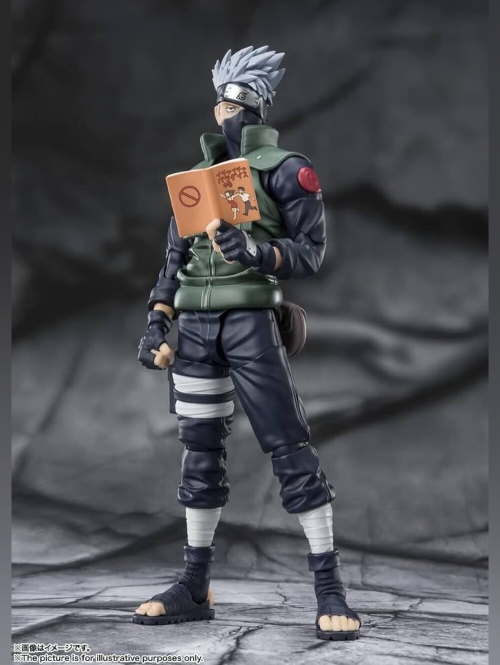 Naruto Bandai S.H.Figuarts Kakashi Hatake The Famed Sharingan Hero Action Figure